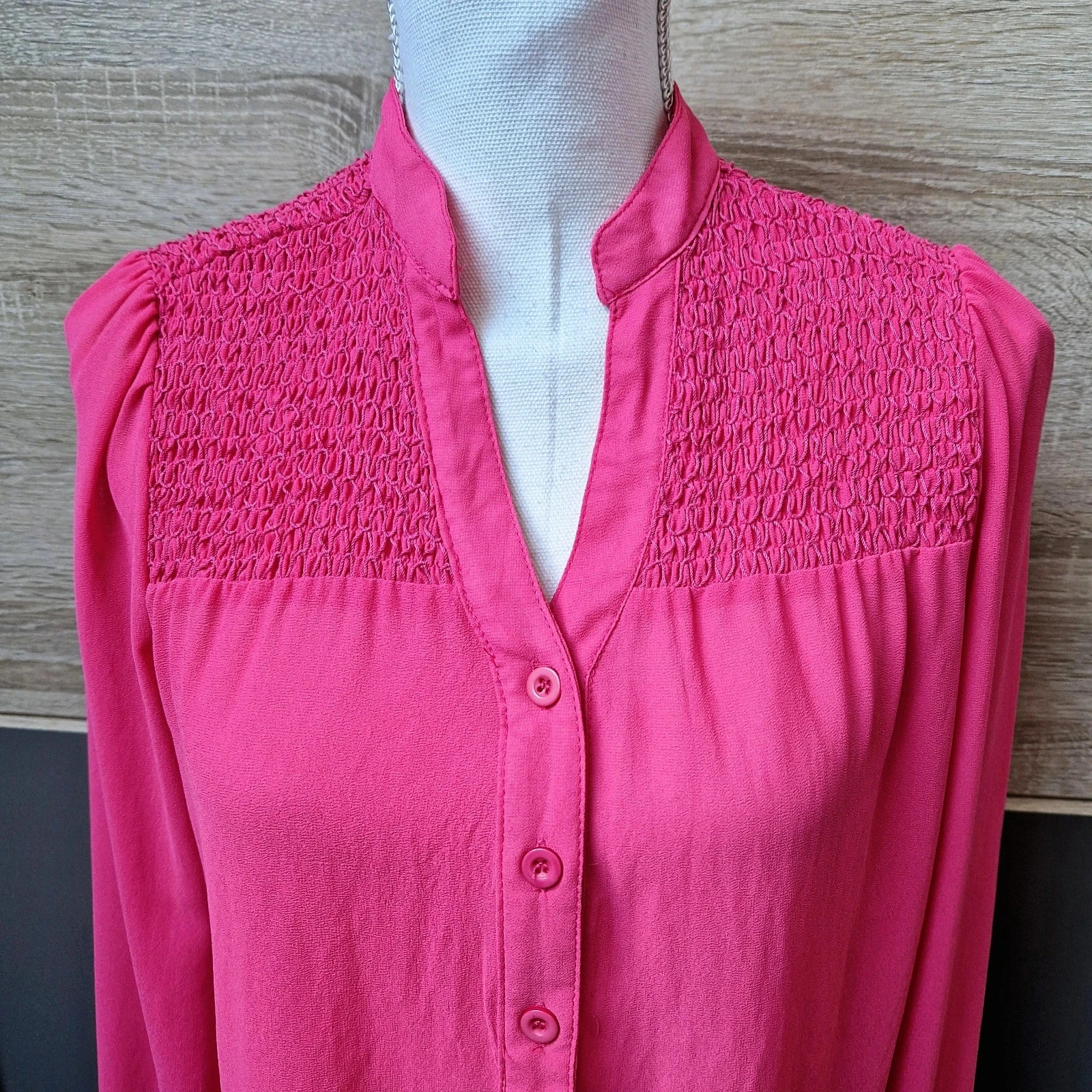 Blusa camisa transparente – photo 2